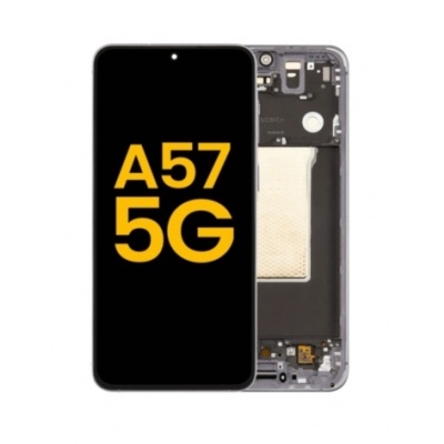 Samsung Galaxy A57 (SM-A576) Service Pack LCD Scherm Met Frame (Grey) Foto van Samsung Galaxy A57 (SM-A576) Service Pack LCD Scherm Met Frame (Grey)