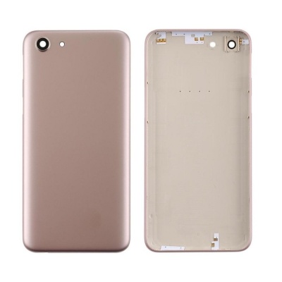 Oppo A83 Back Cover With Camera Glass Lens (Gold) -LS