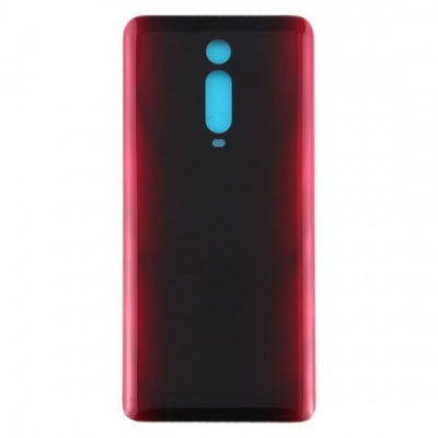 Xiaomi Mi 9T Back Cover With Camera Glass Lens (Red)