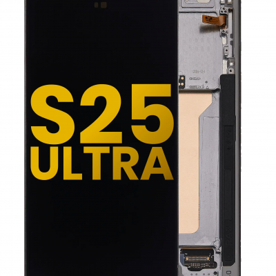 Samsung Galaxy S25 Ultra 5G Original assembled LCD Display Assembly With Frame (Silver)