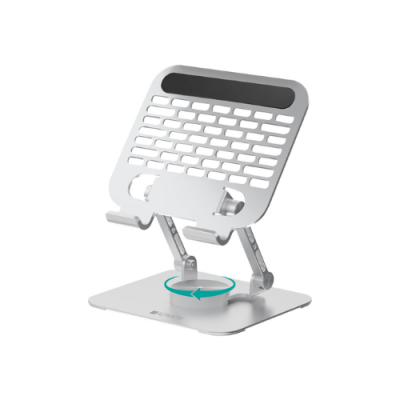 Foto van Wave WA-427 Adjustable Tablet & Laptop Stand with 360° Rotating Support