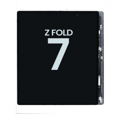 Foto van Samsung Galaxy Z Fold7 (SM-F966) Pulled inner LCD Display Assembly With Frame (Black)