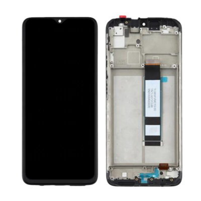 Xiaomi Redmi Note 9 4G / Redmi 9T Origineel LCD Scherm Met Frame (Zwart) Foto van Xiaomi Redmi Note 9 4G / Redmi 9T Origineel LCD Scherm Met Frame (Zwart)