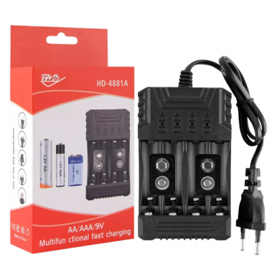 Foto von Battery Charger For AA / AAA / 9V (HD-4881A)