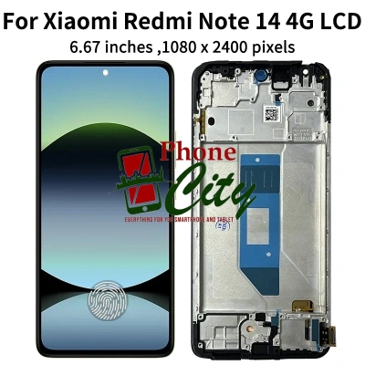 Xiaomi Redmi Note 14 4G OLED LCD Display Assembly With Frame -LGY