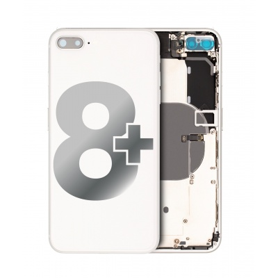 iPhone 8 Plus Refurbished Mid-Frame Housing with Parts (White) -LAY