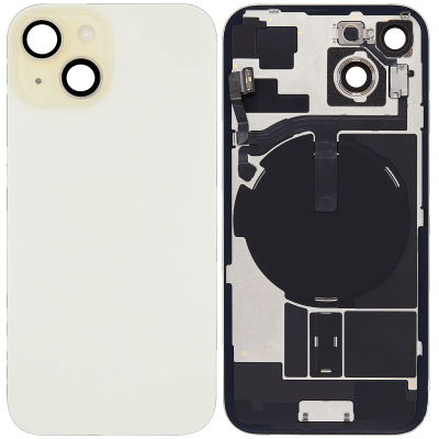 Apple iPhone 15 Pulled Back Glass With Steel Plate+Magnet+NFC - Yellow Foto von Apple iPhone 15 Pulled Back Glass With Steel Plate+Magnet+NFC - Yellow