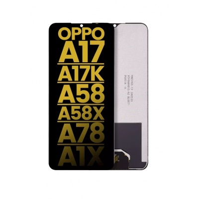 Foto van OPPO A17/A18/A17K/A38/A57 5G/A57 4G/A57S/A58x/A77 4G/A78 5G/ Nord N20SE LCD Scherm Zonder Frame