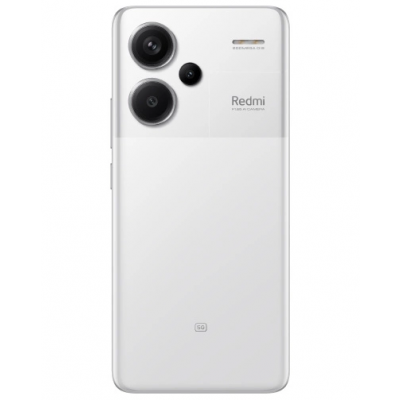 Xiaomi Redmi Note 13 Pro+ Back Cover With Camera Lens (White) -US