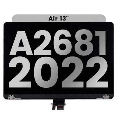 MacBook Air (A2681) Oem Complete LCD Display Assembly (13″ 2022) (Midnight) - ECS