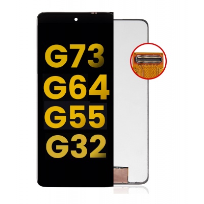 Motorola Moto G32 / G55 / G64 / G73 LCD Display Assembly No Frame (Black) -YS