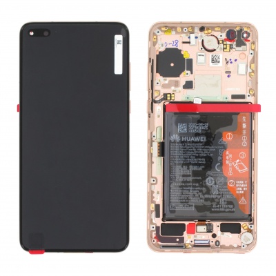 Huawei P40 LCD Display Assembly With Frame (Gold)