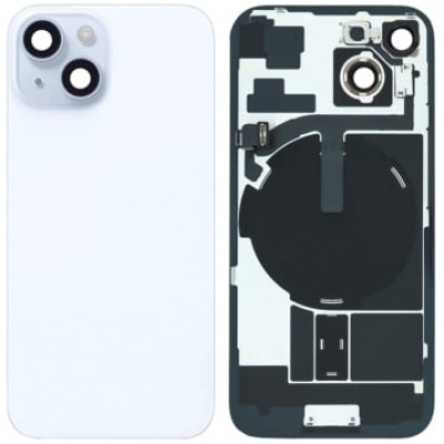 Foto von iPhone 15 Pulled Back Glass With Steel Plate+Magnet+NFC - Blue
