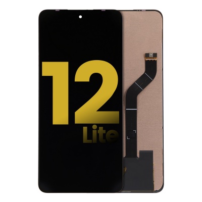Xiaomi 12 Lite Ori LCD Display Assembly No Frame (Black) UEY