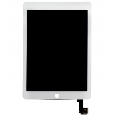 Apple iPad Air 2 Pulled LCD Display Assembly With Touch ncl. Home Button (White) Foto von Apple iPad Air 2 Pulled LCD Display Assembly With Touch ncl. Home Button (White)