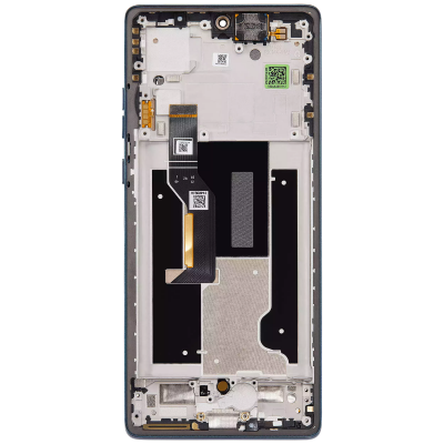 Motorola Edge 50 Fusion ORi LCD Display With Frame (Marshmallow Blue) Foto von Motorola Edge 50 Fusion ORi LCD Display With Frame (Marshmallow Blue)