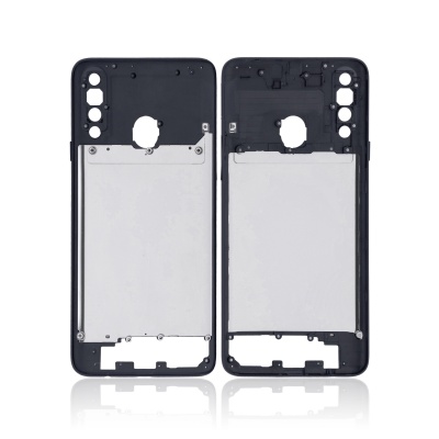 Samsung Galaxy A20s (A207F) Mid-Frame Housing (Black)