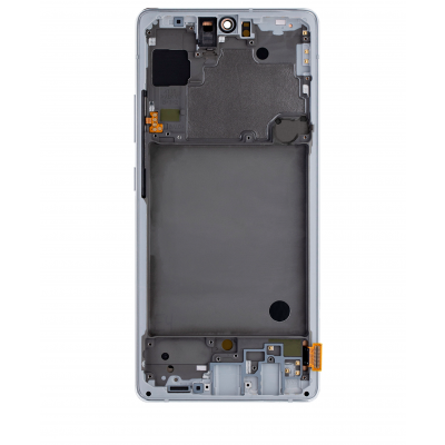 Samsung Galaxy A71 5G (A716F) LCD Display Assembly With Frame (Silver)