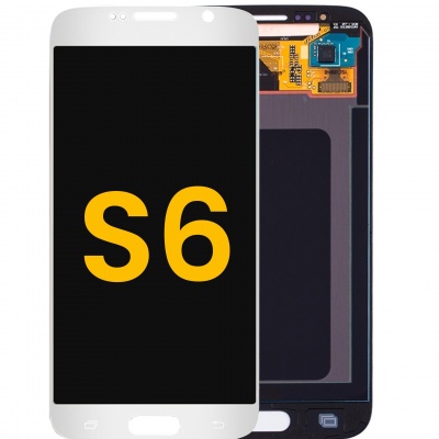 Foto van Samsung Galaxy S6 (SM-G920F) Oled Scherm Zonder Frame (Wit)
