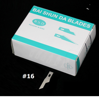 10pcs BSD Blades Knife For Glue Remove (#16) Photo of 10pcs BSD Blades Knife For Glue Remove (#16)
