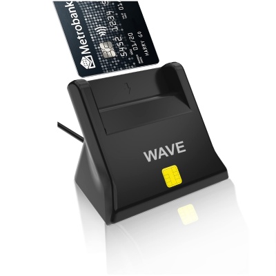 Foto van Wave WA-365 2 IN 1 eID & Smartcard reader 