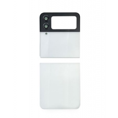 Foto van Samsung Galaxy Z Flip4 (SM-F721B) Achterglas (White)