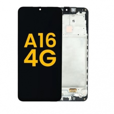 Samsung Galaxy A16 4G (A165) Incell LCD Display Assembly With Frame (Black)