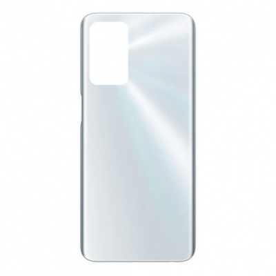 Oppo A54s Back Cover With Camera Glass Lens (Silver) -LL