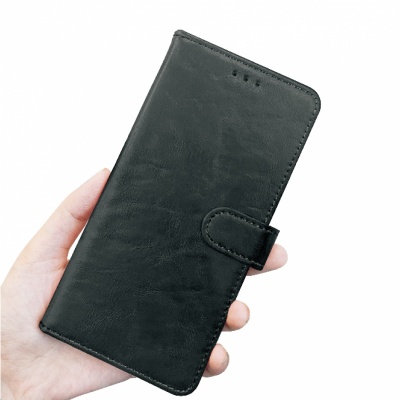 Photo of Wave Leather Book Case iPhone 18 Pro - Black