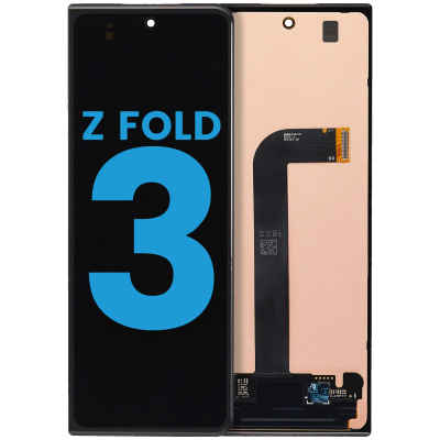 Foto van Samsung Galaxy Z Fold3 5G (SM-F926B) In-Cell LCD Outer LCD Scherm (Zwart)