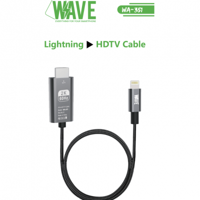 Foto van Wave WA-351 Lightning to HDMI Cable 1M