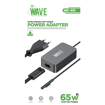 Foto van Wave WA-413 Surface Magnetic Fast Charging Power Adapter For All Surfaces 65W