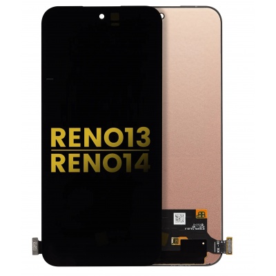 Foto van Oppo Reno13 /Reno14 Incell LCD Scherm Zonder Frame (Zwart)