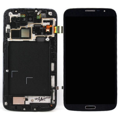 Samsung Galaxy Mega 6.3 (i9205) service pack LCD Display Assembly With Frame (Black)