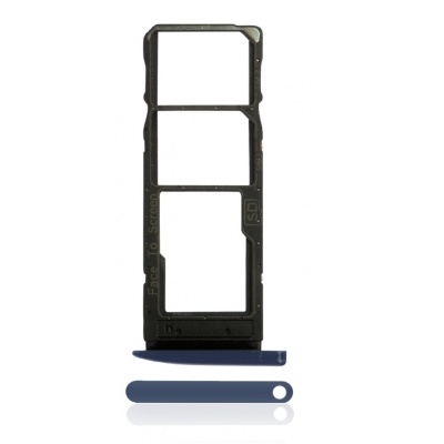 Motorola Moto G7/G7 Plus (XT1962 - XT1965) Dual Sim Card Tray (Blue)