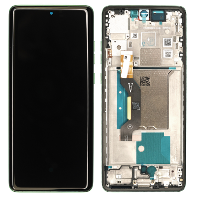 Photo of Motorola Edge 60 ORi LCD Display Assembly with Frame (Green)