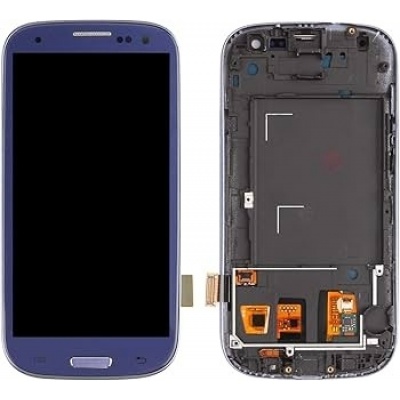 Foto van Samsung Galaxy S3 LCD Scherm Zonder Frame (Blue)