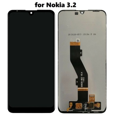 Nokia 3.2 LCD Display Assembly No Frame (Black) LLA