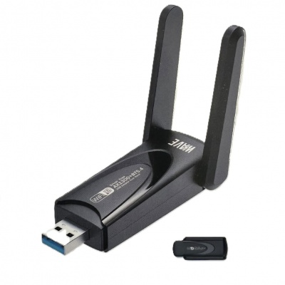 Foto van Wave WA-416 WiFi And Bluetooth Adapter + Free Driver (1300 MBPS | BT5.4 | 5G+ 2.4G) 