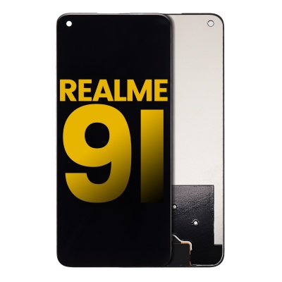 Realme 9i / 8i OEM LCD Display Assembly No Frame (Black) - YG