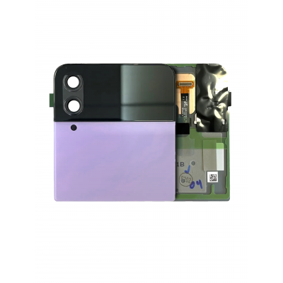 Samsung Galaxy Z Flip4 (SM-F721B) Service Pack Outer LCD Scherm Met AchterCover (Pruple) Foto van Samsung Galaxy Z Flip4 (SM-F721B) Service Pack Outer LCD Scherm Met AchterCover (Pruple)