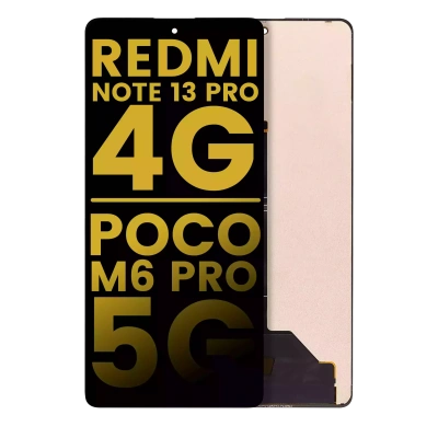 Xiaomi Redmi Note 13 Pro 4G / Poco M6 Pro 4G OLED LCD Display Assembly No Frame (Black) -UYS