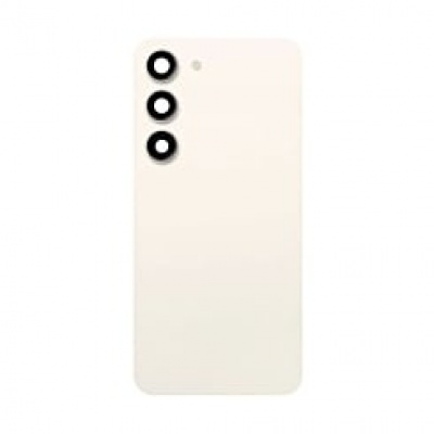 Foto van Samsung S23 Original Achterglas (SM-S911B) - Cream