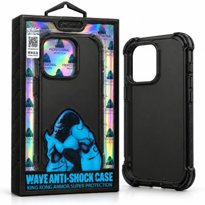 Foto von Wave Anti Burst Anti Shock Case (Black)- iPhone 14 Pro