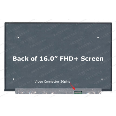 Foto van LCD Scherm 16.0'' N160JCE-ELL FHD+ (1920x1200) No Brackets Matte 30 Pin