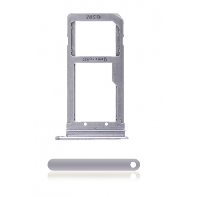 Samsung Galaxy S7 Edge (SM-G935F) Sim Card Tray (Silver) - U