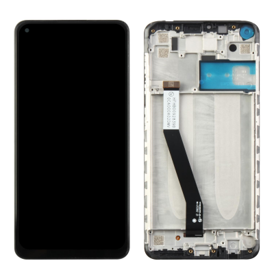 Xiaomi Redmi Note 9 / Redmi 10x 4G Origineel LCD Scherm Met Frame (Zwart) Foto van Xiaomi Redmi Note 9 / Redmi 10x 4G Origineel LCD Scherm Met Frame (Zwart)