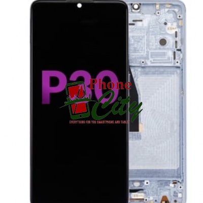 Huawei P30 service pack LCD Display Assembly With Frame inl. Battery 02352NLN ( Crystal) -CA