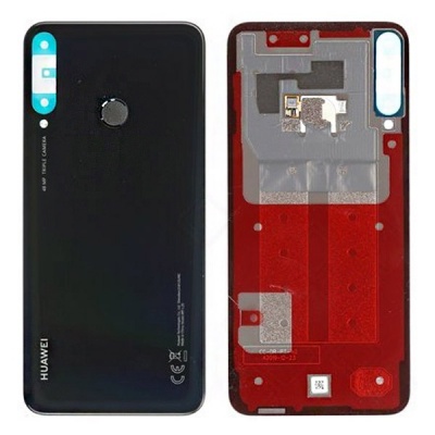 Huawei P40 Lite E Back cover (Black) - LU