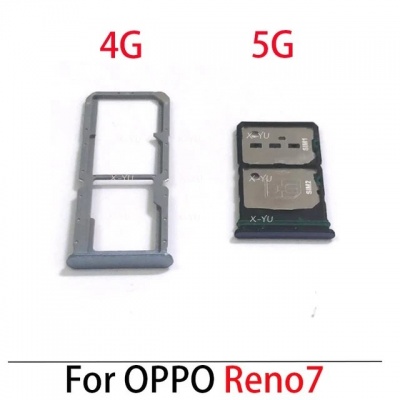 Oppo Reno7 4G Sim tray (Gray) -U